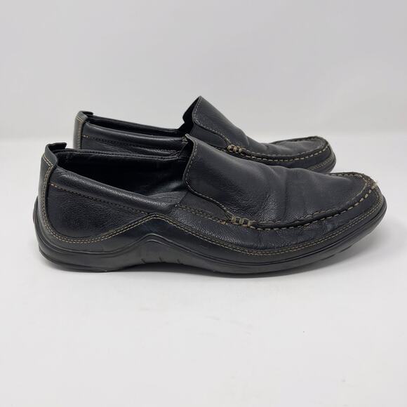 Cole Haan Mens Size 10 Black Tucker Venetian Loafer Slip On Comfort Casual Shoe - Picture 2 of 15